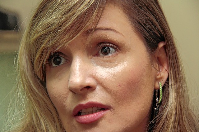 Mauricéia Quinhoneiro, psicóloga.
